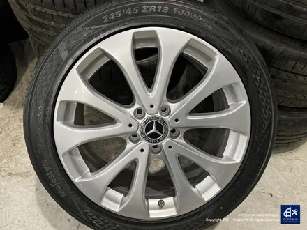 벤츠 E300 휠수리 후 실버 휠도색 휠복원 / 용인 처인구