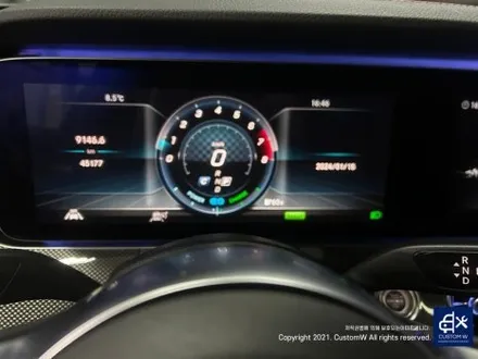 요즘 빙판길 조심하세요.. (빙판 댄스 영상 첨부) CLS53 AMG 기존 고객 휠 수리 불가 판정 신품 교체 후 , 재방문  기존 컬러로 유광 블랙 실버 투톤 휠 복원 도색 / 용인 처인구