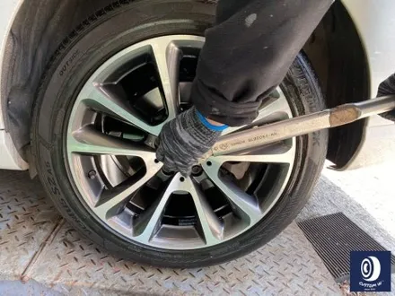 벤츠 W213 E300 휠 상처 수리 후, 다이아몬드 커팅 휠복원 / 용인 처인구