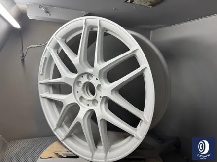 벤츠 S63 AMG 잘못된 휠 수리 도색 이력이 있는 에디션 휠 약품 박리 (페인트 제거) 후, 투톤 휠도색 재작업 + 캘리퍼 도색까지_! / 용인 처인구