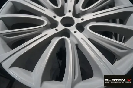 BMW G12 750LI 휠상처 수리 후, 고스트 크롬 휠도색 그리고 지저분한 캘리퍼 분진 / 부식 녹 제거후,  깔끔하게 캘리퍼 도색 까지.! / 용인 처인구