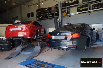 BMW M3,M4 437M 휠 상처 수리 후, 블랙 유광 휠도색. / 용인 처인구
