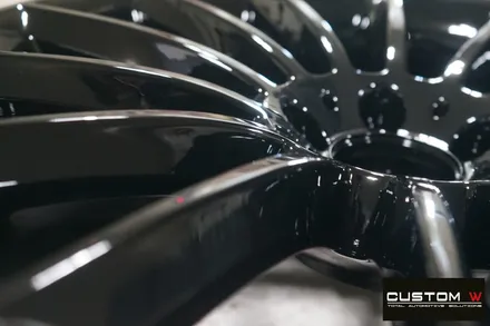 벤츠 신형 CLS 400D 블랙 유광 휠도색, 캘리퍼 도색. / 용인 처인구