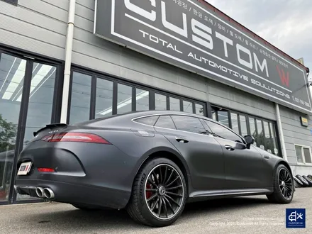 벤츠 GT43 AMG 휠수리 후 블랙실버 투톤 휠도색 / 용인 처인구