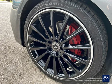 벤츠 E220d 쿠페 휠수리 후 투톤 유광 휠도색 / 용인 처인구
