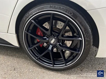 BMW F30 320d 블랙 실버 무광 투톤 휠도색 / 용인 처인구