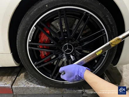 벤츠 AMG GTC 로드스터 블랙 실버 무광 투톤 휠도색 / 용인 처인구