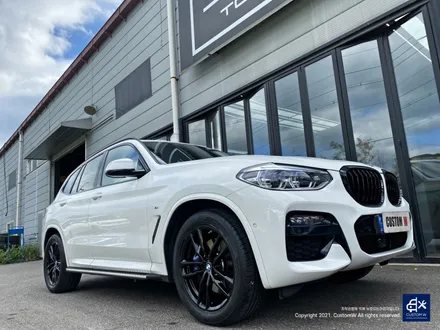 BMW X3 19인치 블랙유광 휠도색 / 용인 처인구