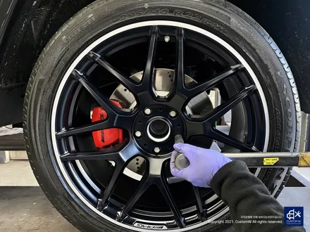 벤츠 G63 AMG G바겐 블랙 실버 무광 투톤 휠도색 / 용인 처인구