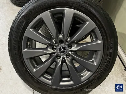 벤츠 GLC350e 리어 범퍼 수리 + 휠수리 후 무광 그레이 휠도색 + 블랙 캘리퍼 도색 / 용인 처인구