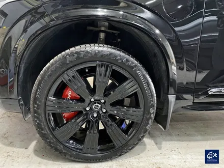 볼보 XC90 휠수리 후 블랙유광 휠도색 / 용인 처인구