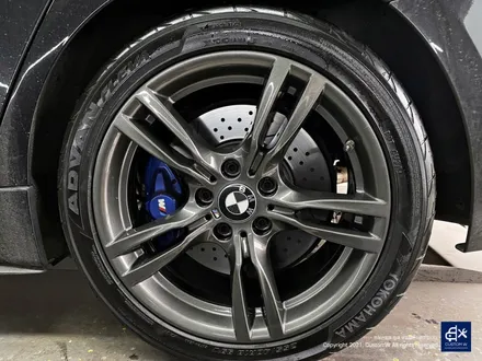 BMW F30 330i 휠수리 후 건메탈 유광 휠도색 / 용인 처인구