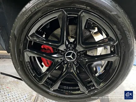 벤츠 GLE53 AMG 휠수리 후 블랙유광 휠도색 / 용인 처인구