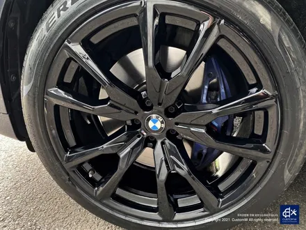 BMW X7 휠수리 후 블랙유광 휠도색 / 용인 처인구