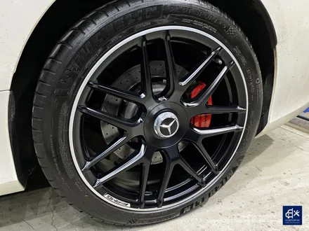 벤츠 S63 AMG 쿠페 휠수리 후 블랙 실버 투톤 무광 휠도색 / 용인 처인구
