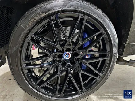 BMW X6M 818M 휠수리 후 블랙유광 휠도색 / 용인 처인구