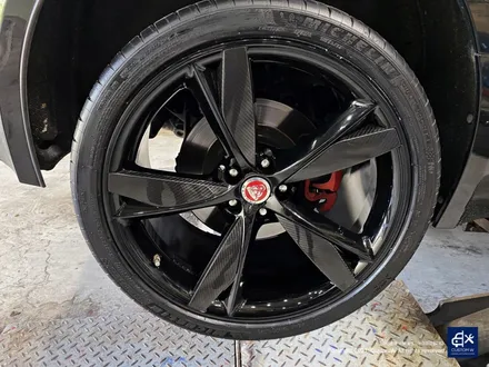 재규어 F타입(F-type) 휠수리 후 블랙유광 휠도색 / 용인 처인구