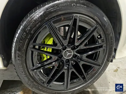 벤츠 GT43 AMG 휠수리 후 블랙유광 휠도색 / 용인 처인구