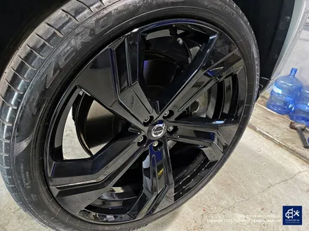 볼보 XC90 휠수리 후 블랙유광 휠도색 / 용인 처인구