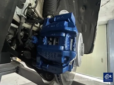 와_! 이게 플렉스다_! 전기차 럭셔리 세단 BMW I7 블루 캘리퍼 도색 고객과의 소통을 중요시하는 커스텀 W (feat. 훈훈한 카톡 내용 캡처 ) / 용인 처인구