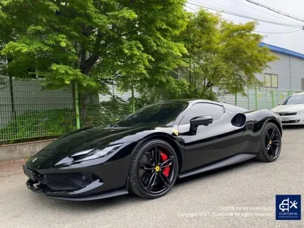 Ferrari 페라리 296 GTS 신차 출고  작업 번호판 미장착  미등록 차량 사틴 블랙 / MATT BLACK ( 무광 검정) 휠 도색_! / 용인 처인구