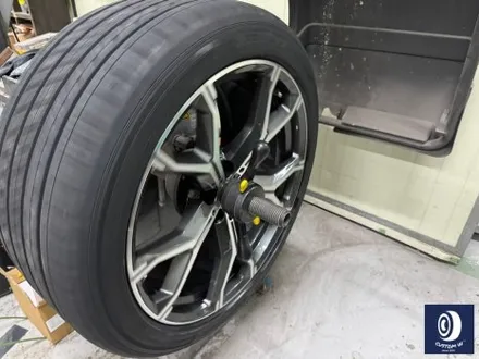 BMW G06 X6 30D 741M 21인치 휠 상처 수리 후, 다이아몬드 커팅 휠 복원 + 신품 타이어 교환 작업도 함께 진행해드렸어요~/ feat. 수상한 BMW PDI 센터 / 용인 처인구