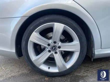벤츠 W219 CSL350 휠 상처 수리 후, 실버 복원 도색 (타 업체 도색 이력 약품 박리 페인트 제거 후, 재작업 + 센터 휠 캡 + 타이어 신품 교환 장착) / 용인 처인구