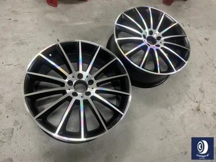 벤츠 CLS450 20인치 마차휠 타 업체 휠수리 도색 불량 재작업 / 용인 처인구