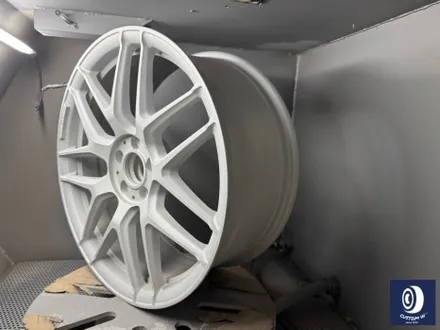 벤츠 S63 AMG 잘못된 휠 수리 도색 이력이 있는 에디션 휠 약품 박리 (페인트 제거) 후, 투톤 휠도색 재작업 + 캘리퍼 도색까지_! / 용인 처인구