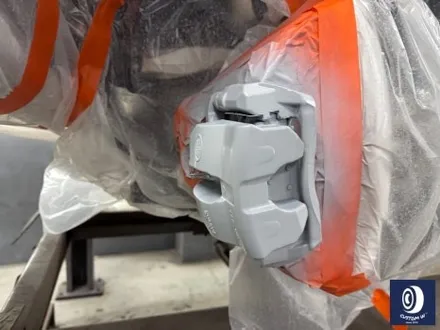 레인지로버 P530 신차 출고 작업 22인치 블랙 유광 휠도색 +  Brembo Octyma SV 리미티드 에디션 브렘보 옥티마 옐로우 컬러 캘리퍼 도색 / 용인 처인구
