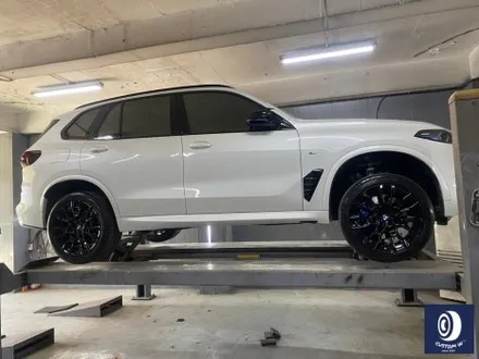 BMW X5 M40i 915M 21인치 휠 상처 수리 후, 하이그로시 블랙 (검정 유광) 휠도색 / 용인 처인구