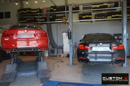 BMW M3,M4 437M 휠 상처 수리 후, 블랙 유광 휠도색. / 용인 처인구