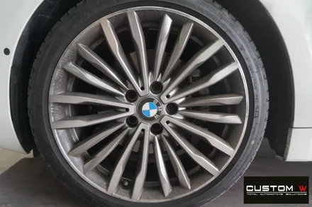BMW 420i 쿠페 & 430i 컨버터블 블랙 유광 휠도색, 캘리퍼 도색. / 용인 처인구