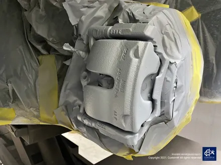 부식도 제거하고...BMW G20 320i 휠수리 후 블랙유광 휠도색 + 블루 캘리퍼 도색 / 용인 처인구