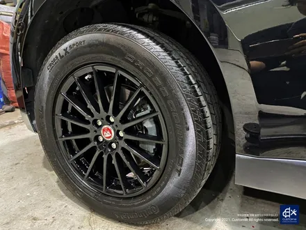 재규어 F페이스(F-PACE) 블랙유광 휠도색 / 용인 처인구