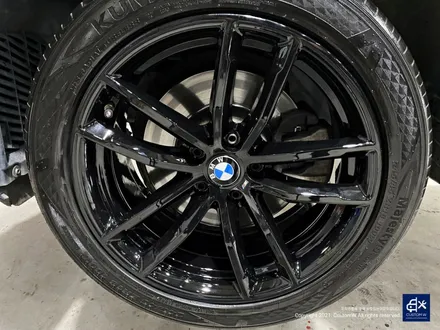 BMW G30 520d 휠수리 후 블랙유광 휠도색 / 용인 처인구