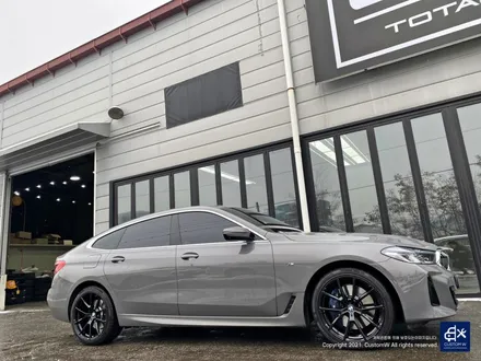 BMW 630i 휠수리 후 블랙유광 휠도색 / 용인 처인구