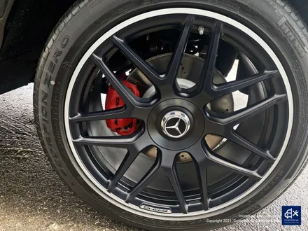 벤츠 G63 AMG G바겐 22인치 블랙 실버 투톤 무광 휠도색 / 용인 처인구