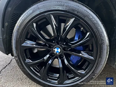 BMW X6 40d 휠수리 후 블랙유광 휠도색 / 용인 처인구