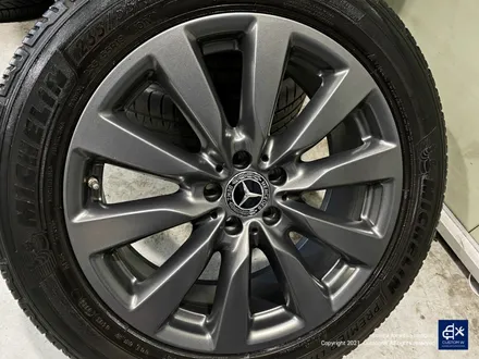 벤츠 GLC350e 리어 범퍼 수리 + 휠수리 후 무광 그레이 휠도색 + 블랙 캘리퍼 도색 / 용인 처인구