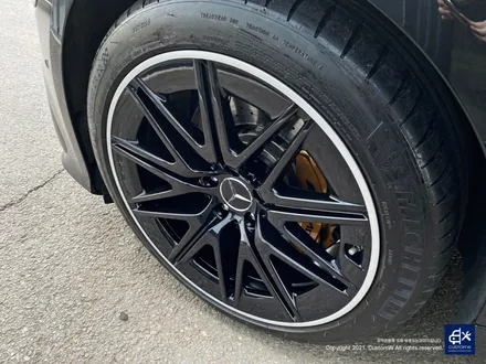 벤츠 GT43 AMG 휠수리 후 블랙 실버 투톤 유광 휠도색 / 용인 처인구