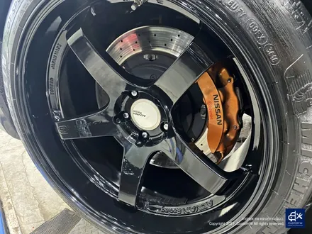 닛산 GT-R 박리 후 블랙유광 휠도색 / 용인 처인구