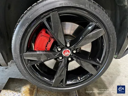 재규어 F타입(F-type) 휠수리 후 블랙유광 휠도색 / 용인 처인구