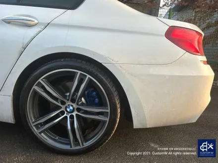 BMW 640D 703M 20인치 휠 상처 수리 후, 다이아몬드 컷팅 휠 복원 그리고 블루 캘리퍼 도색까지_! / 용인 처인구