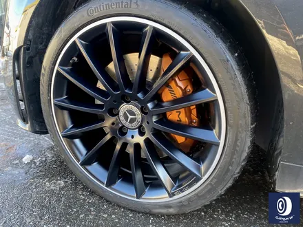 벤츠 CLS450 20인치 마차 휠 타 업체 잘못된 수리 도색 이력 / 약품 박리 (페인트 제거) 후, 블랙 + 실버 투톤 휠 도색 / 용인 처인구