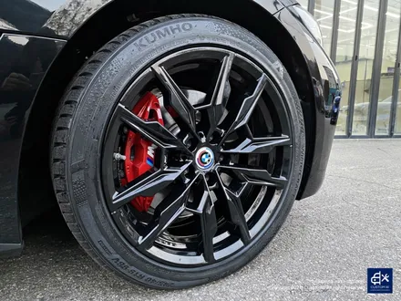 BMW i4 M50 휠수리 후 블랙유광 휠도색 / 용인 처인구