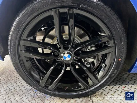 BMW 118d 휠수리 후 블랙유광 휠도색 / 용인 처인구