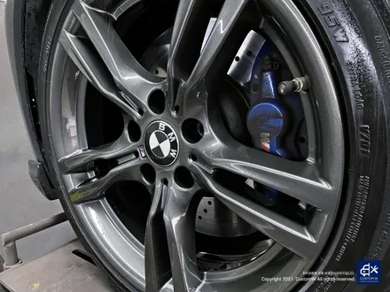 BMW F30 330i 휠수리 후 건메탈 유광 휠도색 / 용인 처인구
