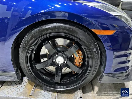 닛산 GT-R 박리 후 블랙유광 휠도색 / 용인 처인구