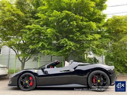 Ferrari 페라리 296 GTS 신차 출고  작업 번호판 미장착  미등록 차량 사틴 블랙 / MATT BLACK ( 무광 검정) 휠 도색_! / 용인 처인구